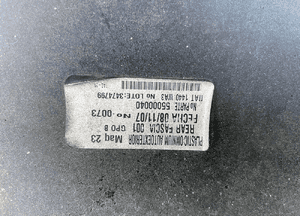 Zderzak tył tylny chevrolet hhr 2005- cały 5