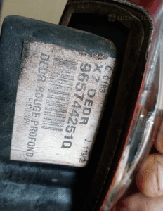 Lusterko prawe elektryczne 10 PIN Citroen C5 III UK KKQD 3