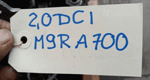 Silnik 2.0 DCI M9R A700 przebieg 166 tyś/km 8
