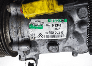 SPRĘŻARKA KLIMATYZACJI CITROEN C5 III X7 1.6 HDI 9660555280 2008-2011 5