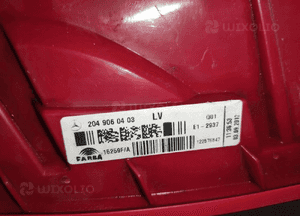 Mercedes c-klasa W204 lift lampa led lewy tył tylna lewa europa oryginalna 14