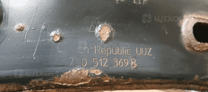 Wózek sanki belka zawieszenia tył VW Touareg 7L0512369B 4