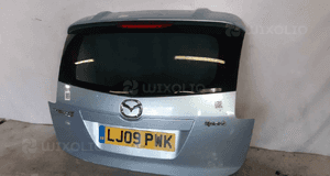 Klapa tył tylna bagażnika do mazda 5 v błękitna 3