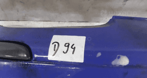 Zderzak przód przedni nissan micra K11 lift fl niebieski błękitny 3