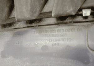Atrapa gril grill skoda rapid 5J 2012- 3