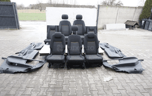Fotele siedzenia wnętrze 7 osób ford s-max MK1 1