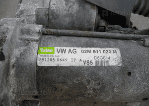 Rozrusznik Audi Vw 02M911023M 2