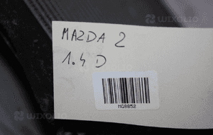 Chłodnica wody MAZDA 2 1.4D 2
