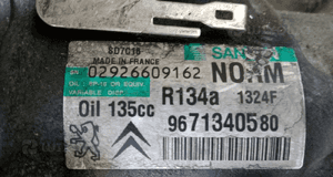 PEUGEOT 508 I 2.0 HDI 2010-2018 sprężarka kompresor klimatyzacji 9671340580 5