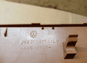 Listwa dekor konsoli drewno VW Passat B6 3C0 3C1857212G 5