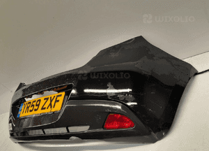 Zderzak tył tylny mazda 2 ii de A3F czarny 3