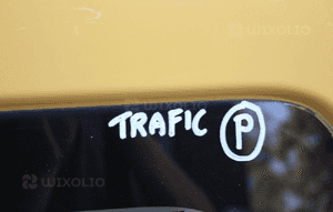Drzwi prawe tylne żółte Renault Trafic, Opel Vivaro BEZ SZYBY 2