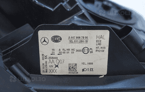 Mercedes vito W447 2014- lampa przednia prawy przód A4479067800 10
