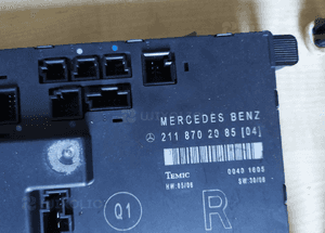 MERCEDES E 211 moduł drzwi sterownik RÓŻNE NUMERY 3