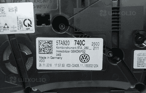 Licznik zegary vw touran iii 5TA 54384K 5TA920740C 5