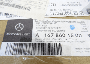 Mercedes GLE A1678601500 Pas Tylny Środkowy 9