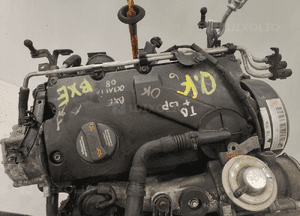 Volkswagen 1.9 tdi oe BXE 181 tyś km przebieg SILNIK KOMPLETNY 2