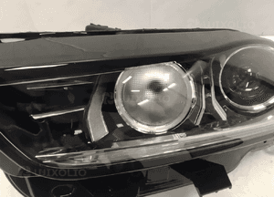 Jaguar xe X760 reflektor lampa lewa przód przednia xenon led mid przetwornice oryginał 5