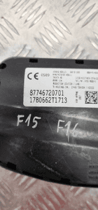 BMW X5 F15 X6 F16 PODUSZKA BOCZNA FOTELA LEWY PRZÓD 7467207 8