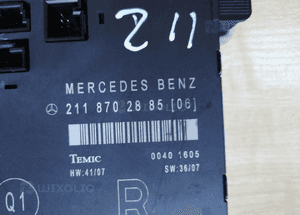 MERCEDES E 211 moduł drzwi sterownik RÓŻNE NUMERY 7