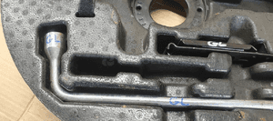 Wkład bagażnika styropian oryginał klucz klin Mercedes GL X166 W166 A1668900007 8