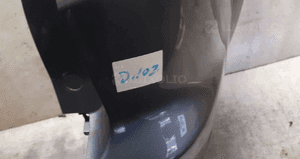 Zderzak tył tylny peugeot 4007 ktr szary grafitowy 2