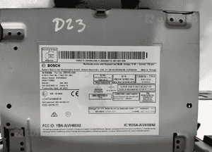 Fabryczne radio nawigacja nissan navara iv D23 NP300 2591A5JU0A 2015-2022 11