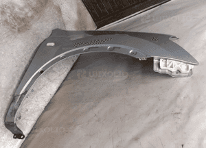 * NISSAN QASHQAI J10 PRZEDLIFT BŁOTNIK PRZÓD PRZEDNI PRAWY KY0 SREBRNY 2