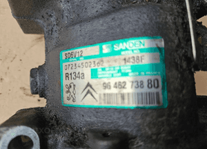 Peugeot 307 407 Citroen C4 C5 2.0  1.8 16V kompresor sprężarka klimatyzacji 9646273880 9645440480 4