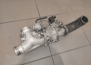 Jaguar xf X250 3.0D zawór egr trójnik rura przepustnica komplet oryginał 4