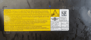 Poduszka fotela prawa pasażera AIRBAG Mini R56 2753588 4