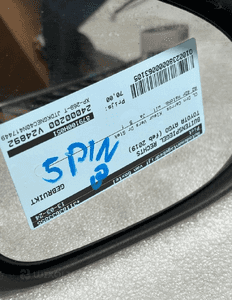 Lusterko prawe toyota aygo ii 2 5PIN eu org fv 8