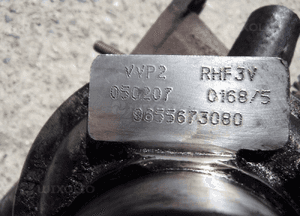 Citroen peugeot 1.4 hdi turbosprężarka 9655673080 3