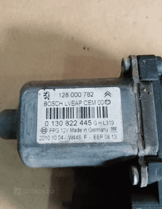 Silniczek podnoszenia szyby prawy przód przedni prawy Citroen C5 III 128000782 0130822445 3