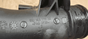 Przewód rura intercoolera VW Audi 2.0 TDI 1.6 TDI 1K0145770AE 03G906051E 5