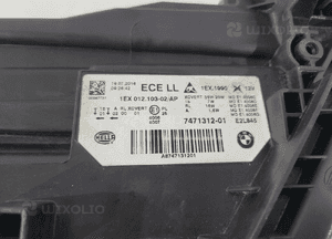 BMW 3 F30 / F31 LCI Lampa Adaptive Led R - 13734 6