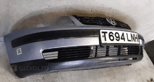 Zderzak przód przedni vw volkswagen passat B5 błękitny 4