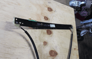 Mechanizm szyby lewy przedni audi A6 C7 lift 4G0837461 2016 2