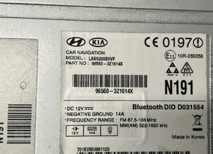 NAWIGACJA RADIO HYUNDAI i40 96560-3Z0514X 9