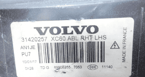 Volvo XC60 lift 2013- xenon lampa lewy przód lewa przednia 31420257 10