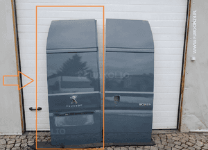 DRZWI TYLNE TYŁ H3 LEWE DUCATO JUMPER BOXER MOVANO 06-24 1