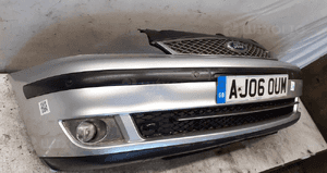 Zderzak przód przedni ford galaxy MK.1 i lift fl srebrny pdc czujniki halogeny 4