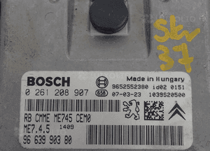 STEROWNIK SILNIKA PEUGEOT CITROEN  9652552380 2