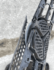 Mercedes ML 163  grill atrapa maski chrom 2