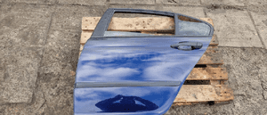 BMW E46 sedan Drzwi lewe tylne ORIENTBLAU kompletne 1