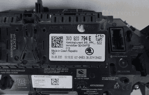 Licznik virtual zegary lcd skoda superb iii 3V0 5