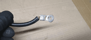 Klema minusowa akumulatora bezpiecznik Jaguar XF X250 8X2T-14301-AB 5