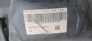 Zbiornik paliwa AdBlue Opel Vivaro B Trafic III 1.6 DCI Euro 6 8