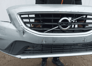 Volvo V40 ii r-design zderzak przód przedni kompletny xenon spryski 9