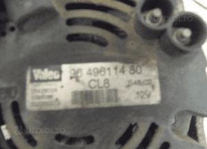 Peugeot 307 2.0 16V alternator 9649611480 6